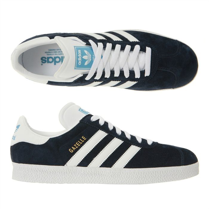 adidas gazelle bleu pas cher